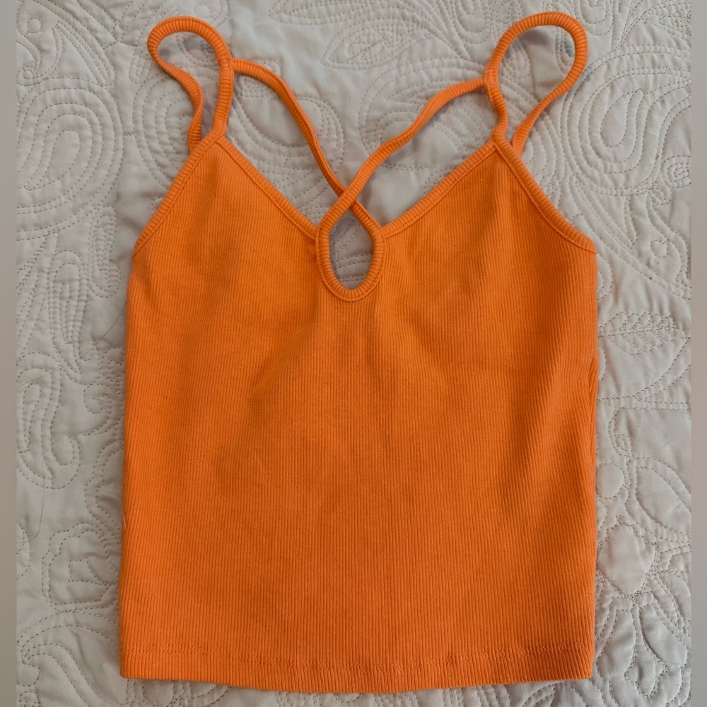 NWT Zara Orange Camisole Top size Small